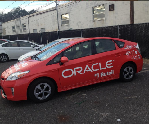 Vinyl Wrapped Vehicles - Oracle